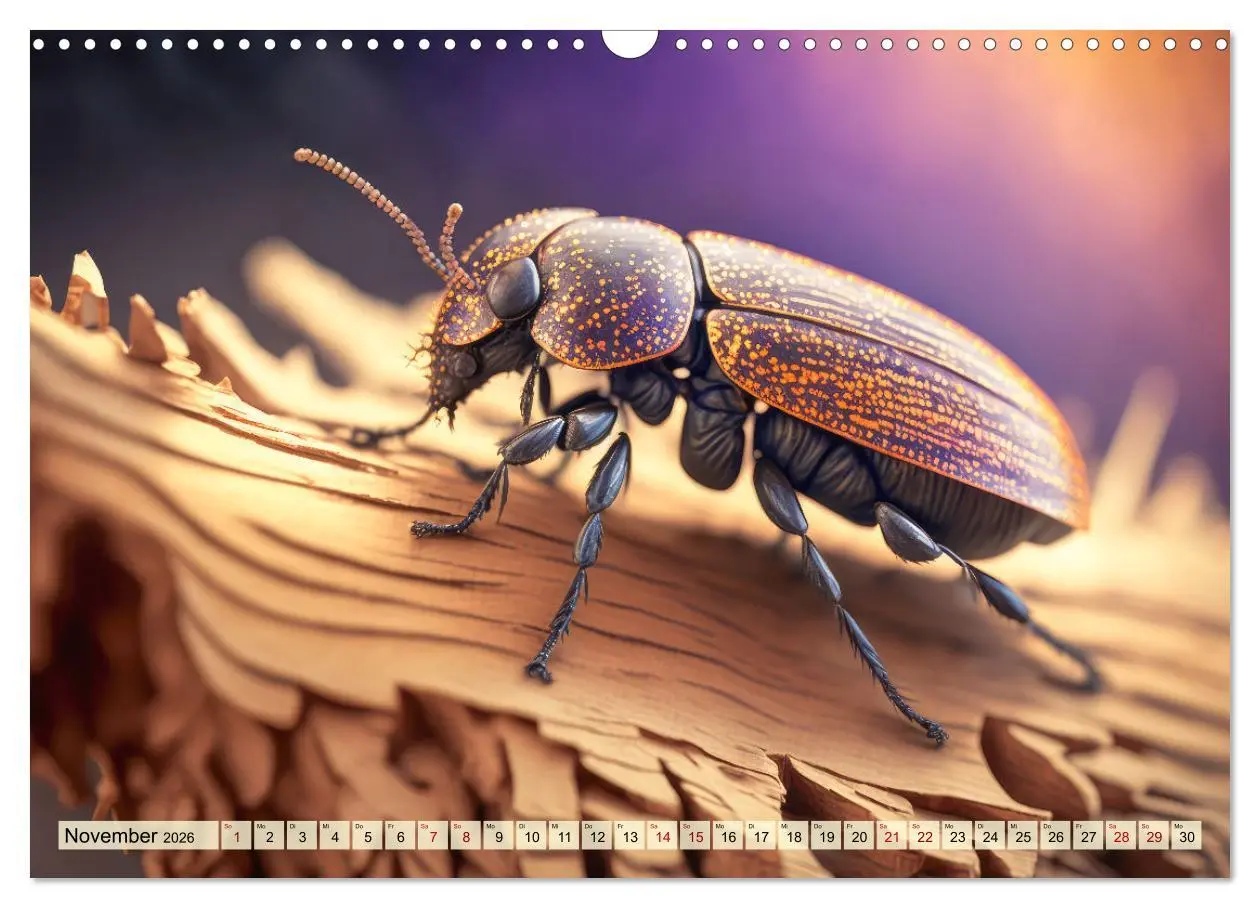 Bild: 9783457535622 | Insekten ganz gross (Wandkalender 2026 DIN A3 quer), CALVENDO...