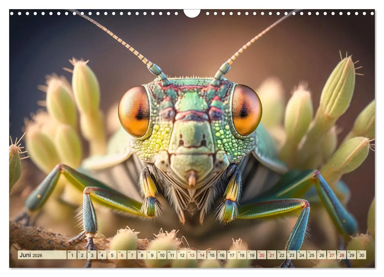 Bild: 9783457535622 | Insekten ganz gross (Wandkalender 2026 DIN A3 quer), CALVENDO...