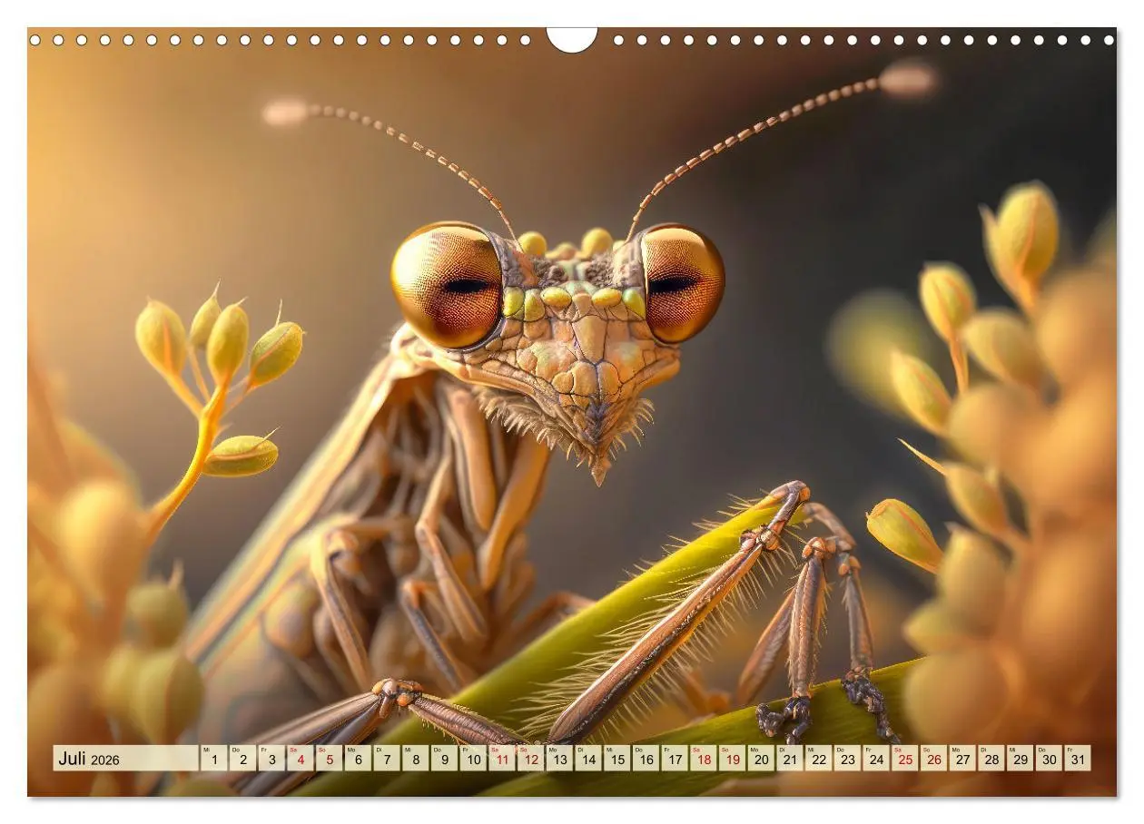 Bild: 9783457535622 | Insekten ganz gross (Wandkalender 2026 DIN A3 quer), CALVENDO...