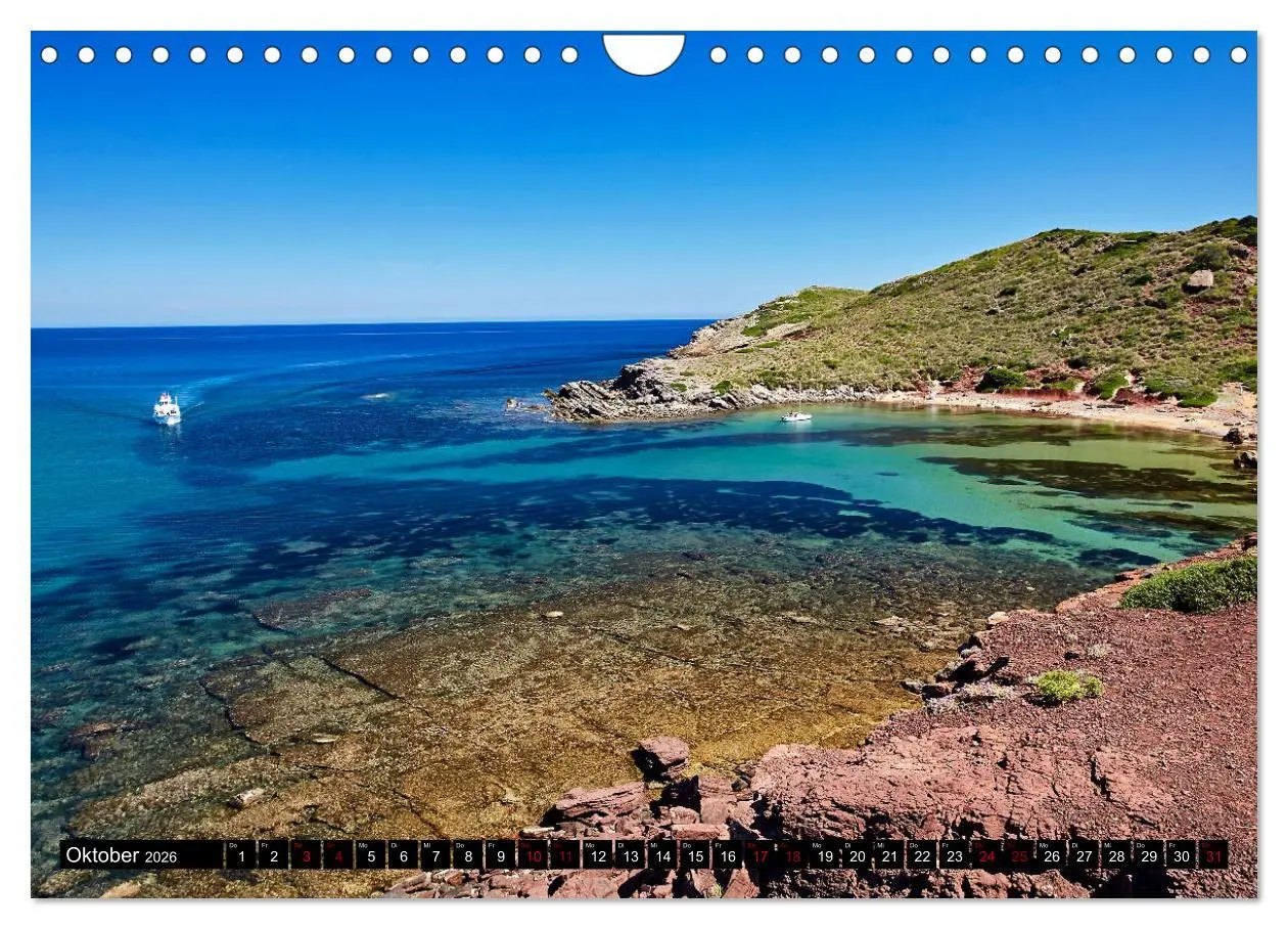 Bild: 9783457845622 | MENORCA - Die sanfte Perle (Wandkalender 2026 DIN A4 quer),...