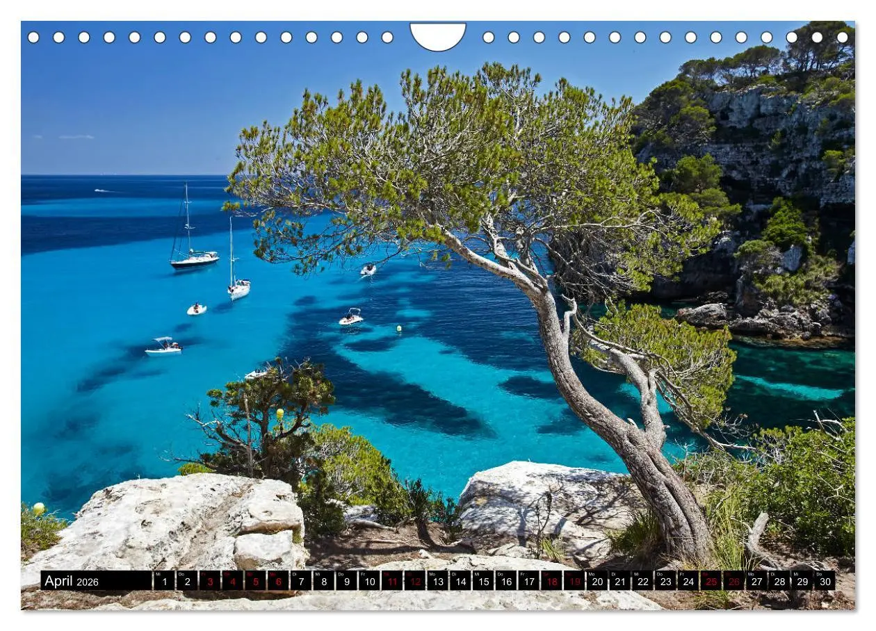 Bild: 9783457845622 | MENORCA - Die sanfte Perle (Wandkalender 2026 DIN A4 quer),...