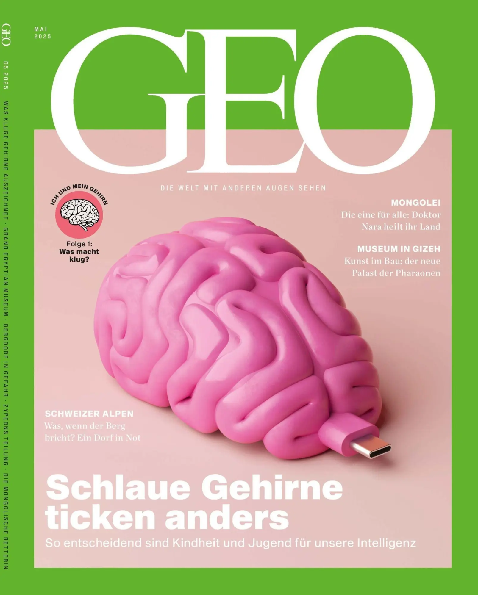 Cover: 9783652015622 | GEO 05/2025 - Schlaue Gehirne ticken anders | Jürgen Schaefer (u. a.)