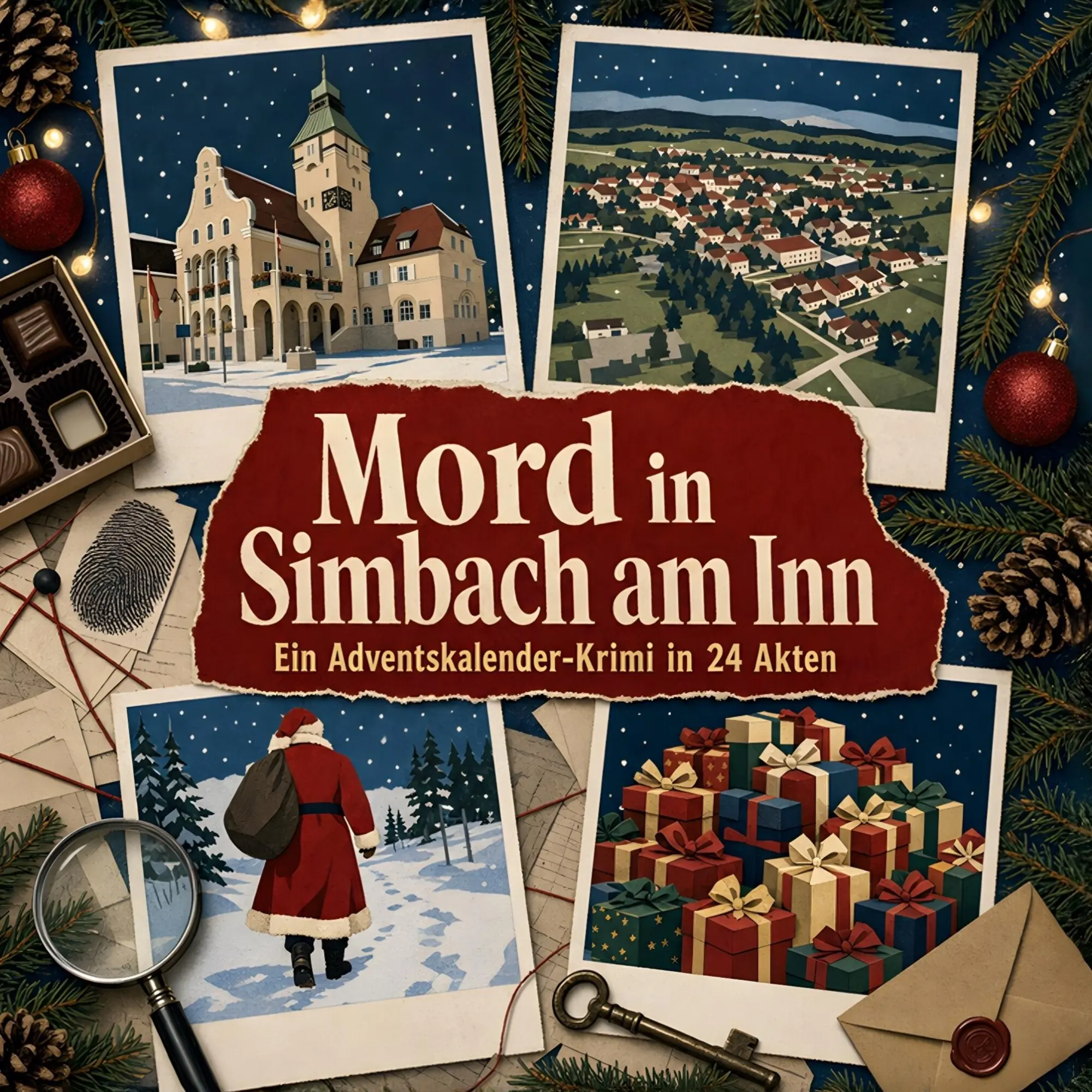 Cover: 9783696125622 | Mord in Simbach am Inn | Ein Adventskalender-Krimi in 24 Akten | Koch