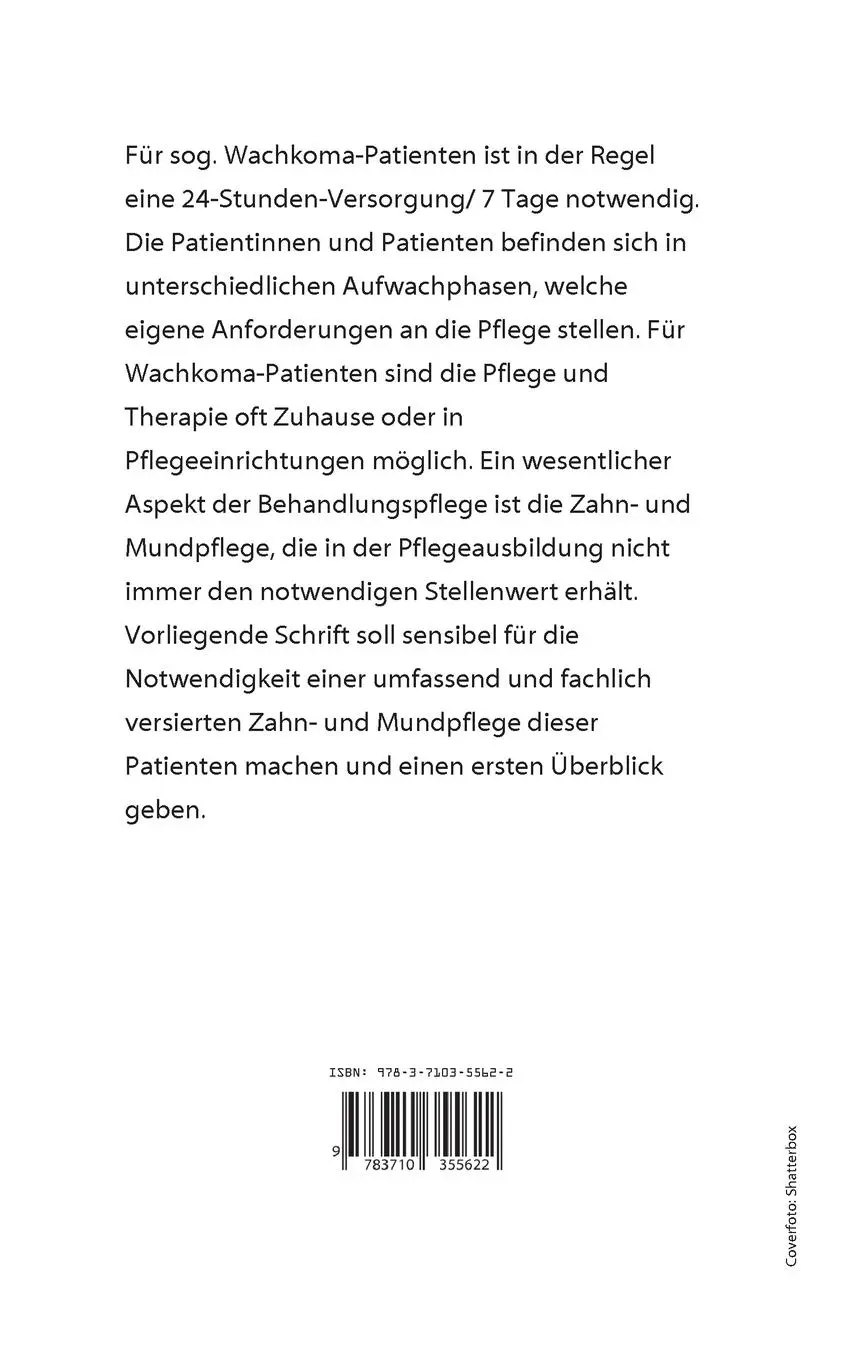 Rückseite: 9783710355622 | Die Bedeutung der Zahn- und Mundpflege | Eibe Hinrichs | Taschenbuch