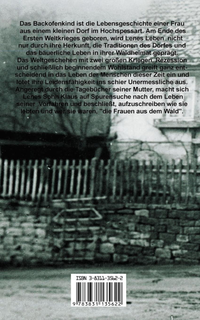 Rückseite: 9783831135622 | Das Backofenkind | Trudi Graf | Taschenbuch | 208 S. | Deutsch | 2002