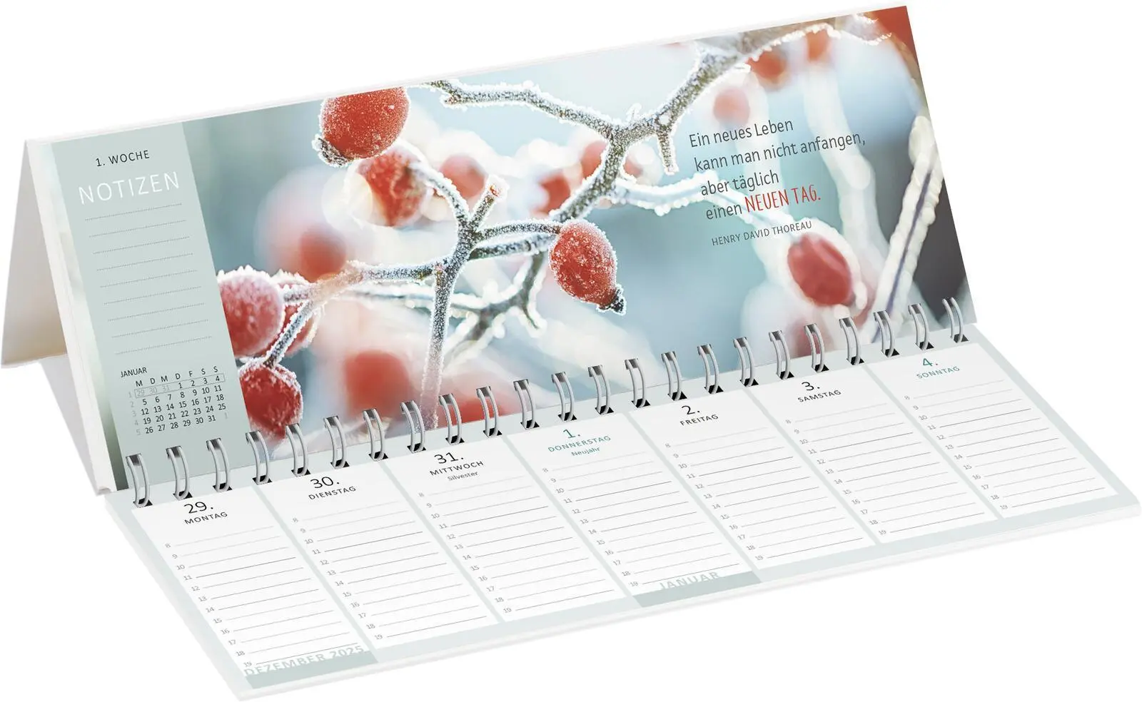 Bild: 4014489135722 | Tischkalender Heute ist mein Lieblingstag! 2026 | Kalender | 128 S.