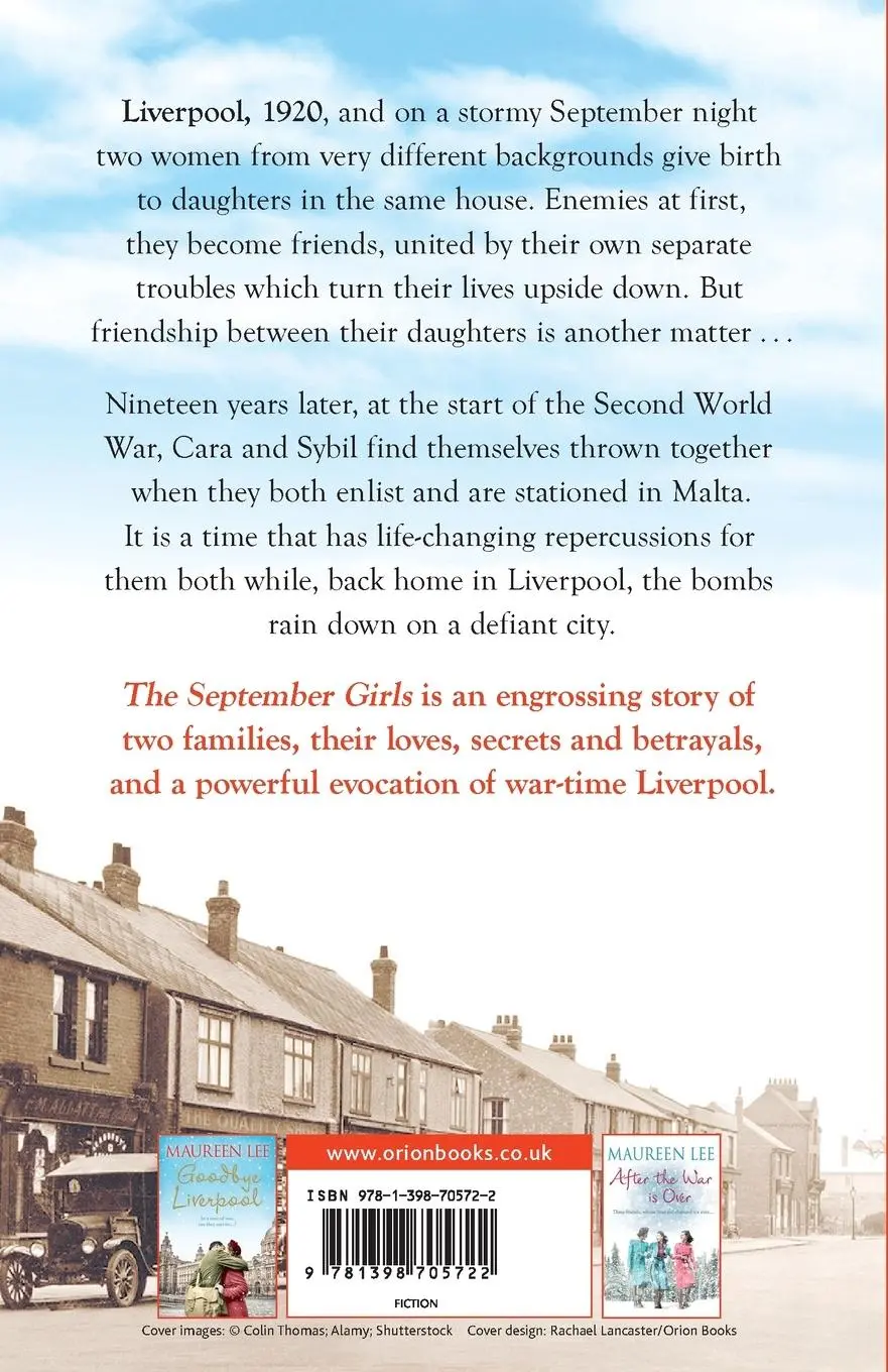Rückseite: 9781398705722 | The September Girls | Maureen Lee | Taschenbuch | Englisch | 2021