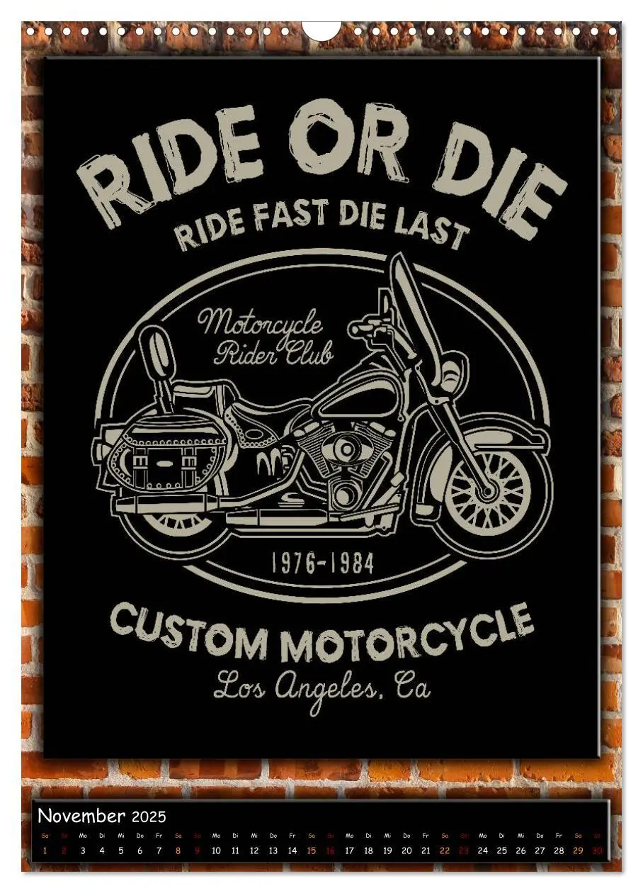 Bild: 9783435985722 | Motorrad - nostalgische Momente (Wandkalender 2025 DIN A3 hoch),...