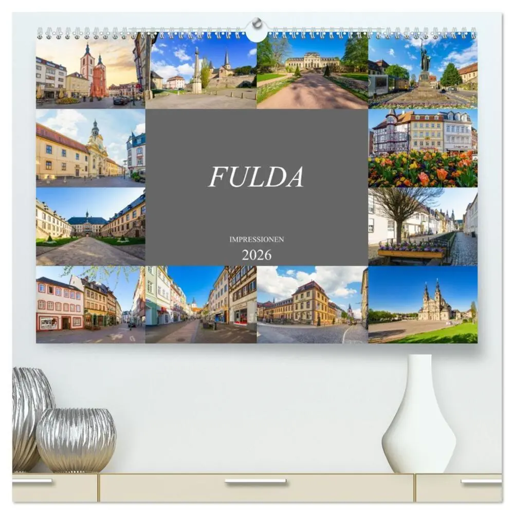 Cover: 9783457455722 | Fulda Impressionen (hochwertiger Premium Wandkalender 2026 DIN A2...