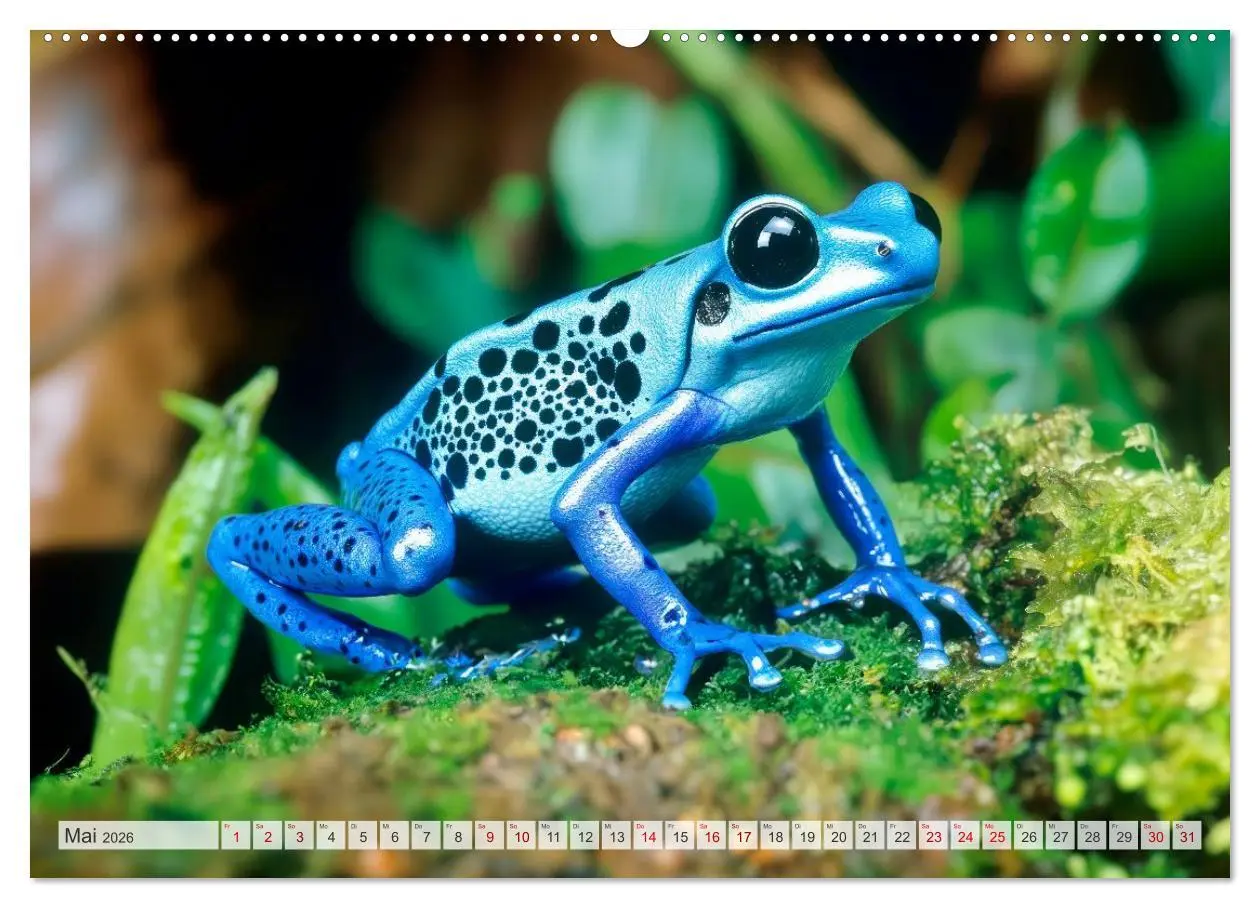 Bild: 9783516235722 | Wildes Leben im Regenwald (hochwertiger Premium Wandkalender 2026...