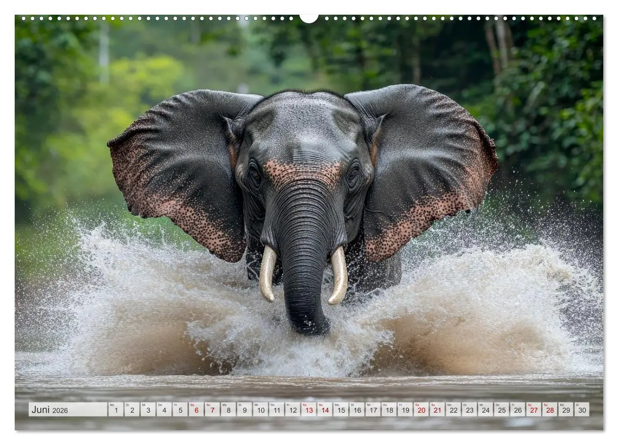 Bild: 9783516235722 | Wildes Leben im Regenwald (hochwertiger Premium Wandkalender 2026...