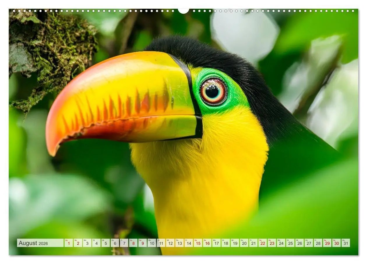 Bild: 9783516235722 | Wildes Leben im Regenwald (hochwertiger Premium Wandkalender 2026...