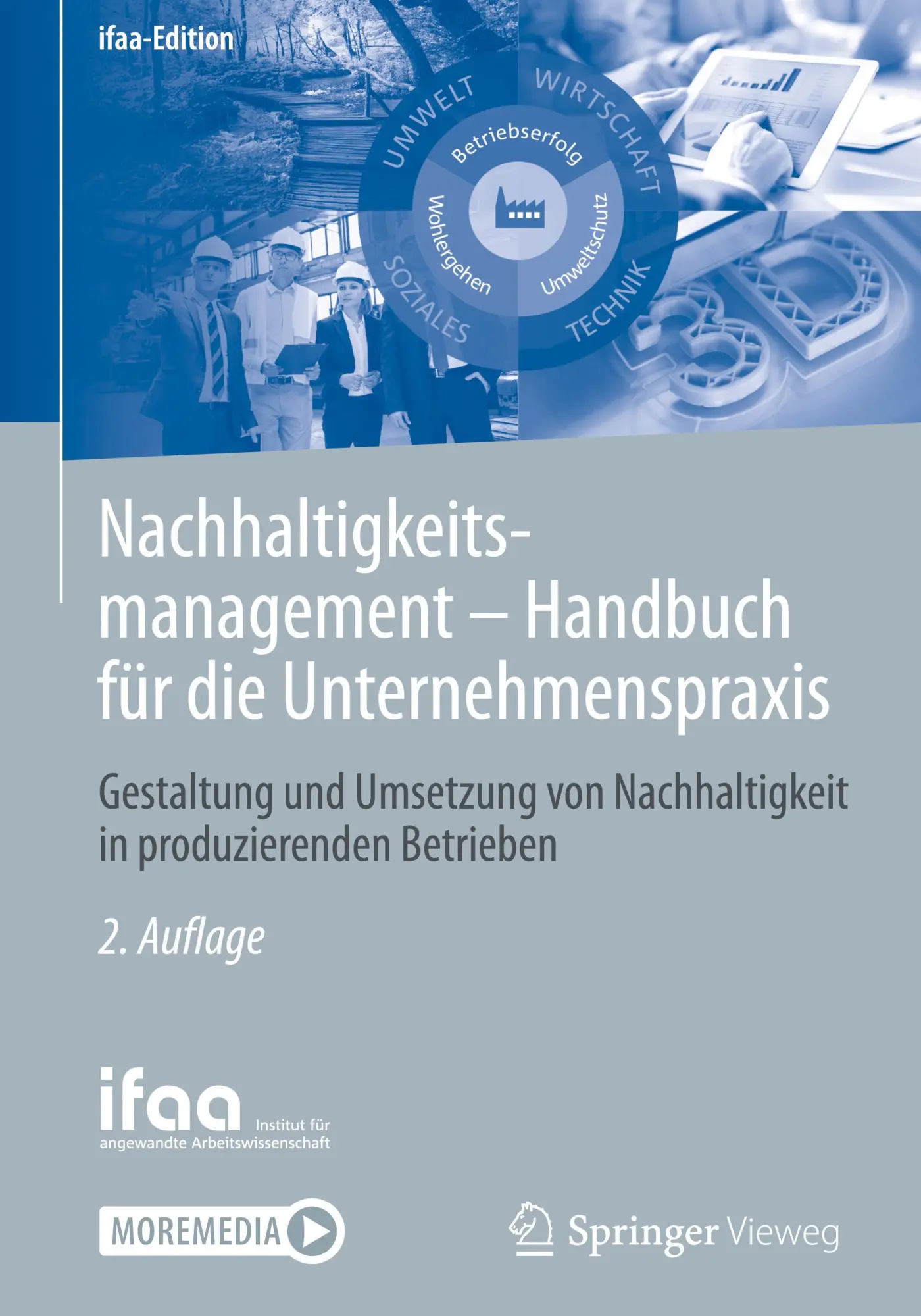 Cover: 9783662695722 | Nachhaltigkeitsmanagement - Handbuch für die Unternehmenspraxis | V