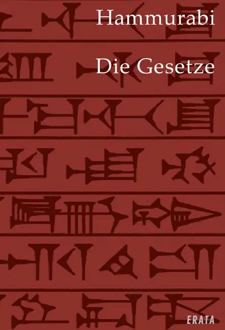 Cover: 9783934015722 | Die Gesetze | Hammurabi | Taschenbuch | Deutsch | 2008