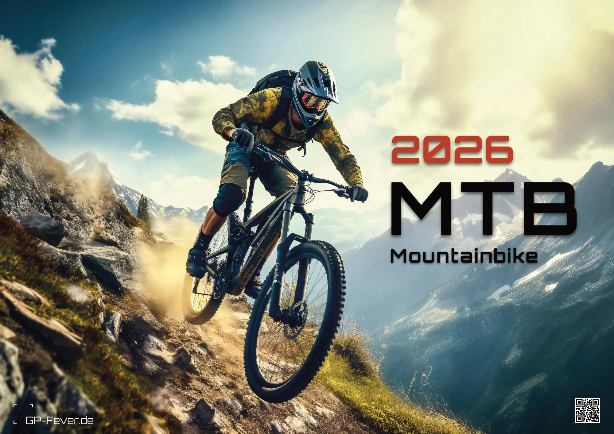 Cover: 9783986735722 | MTB Mountainbike - 2026 - Kalender DIN A2 | GP-Fever. de | Kalender