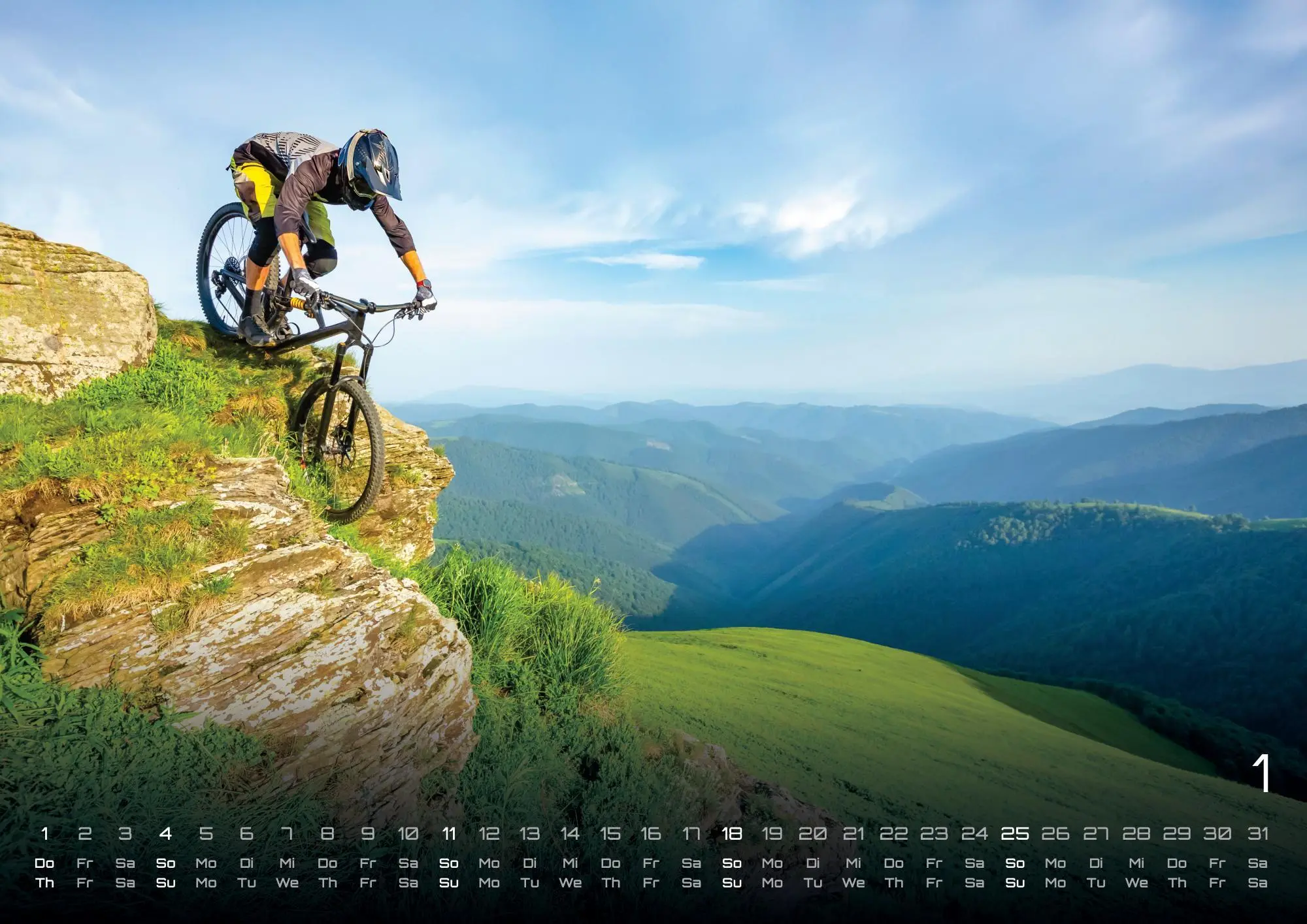 Bild: 9783986735722 | MTB Mountainbike - 2026 - Kalender DIN A2 | GP-Fever. de | Kalender