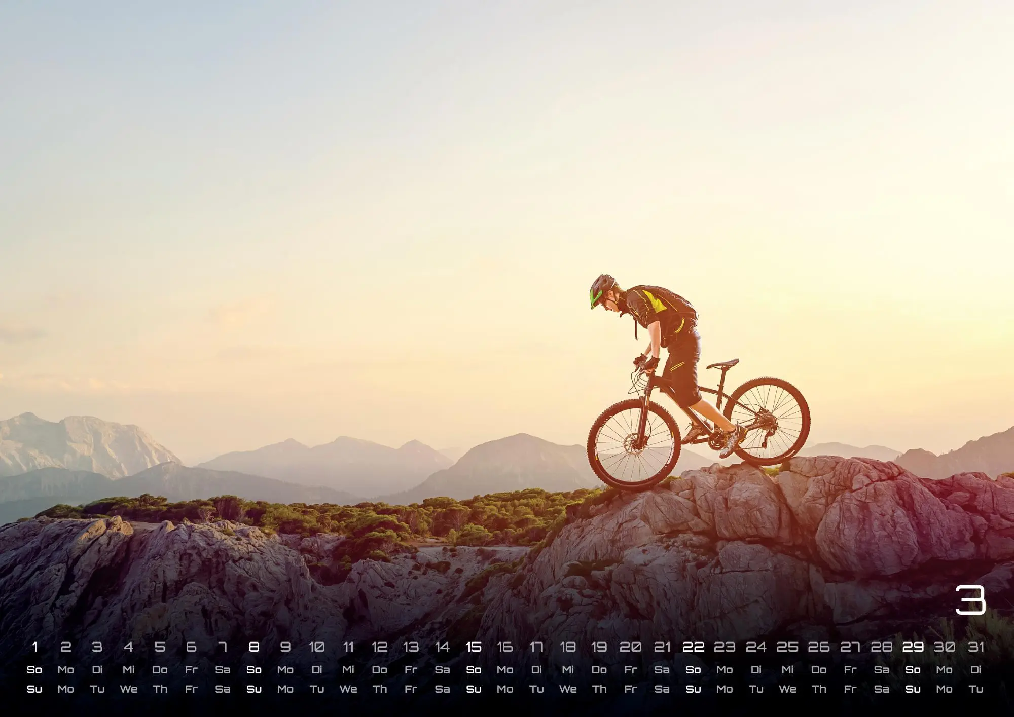 Bild: 9783986735722 | MTB Mountainbike - 2026 - Kalender DIN A2 | GP-Fever. de | Kalender