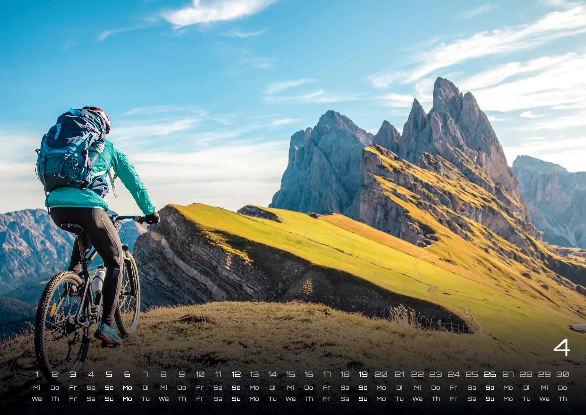 Bild: 9783986735722 | MTB Mountainbike - 2026 - Kalender DIN A2 | GP-Fever. de | Kalender