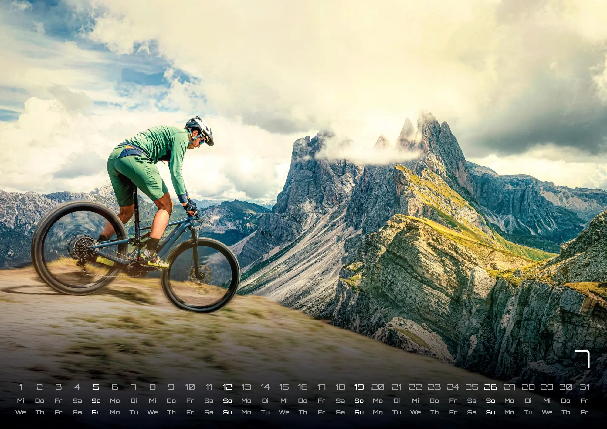 Bild: 9783986735722 | MTB Mountainbike - 2026 - Kalender DIN A2 | GP-Fever. de | Kalender
