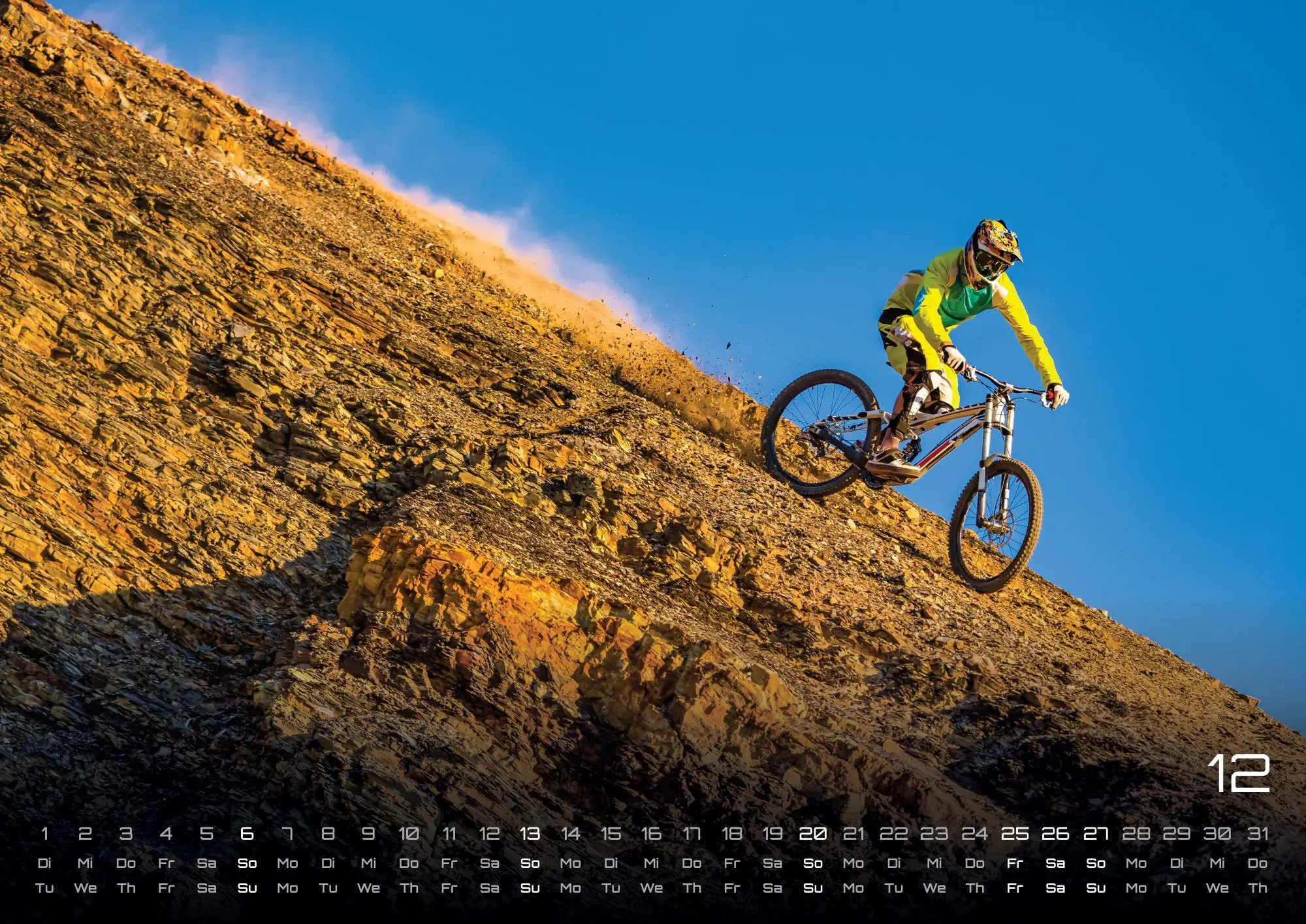 Bild: 9783986735722 | MTB Mountainbike - 2026 - Kalender DIN A2 | GP-Fever. de | Kalender