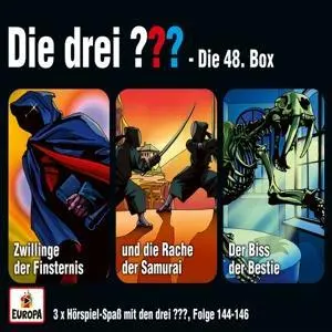 Cover: 196587105822 | Die drei ??? Box 48 (Folgen 144 - 146) | Die Drei ??? | Audio-CD Cover: 196587105822 | Die drei ??? Box 48 (Folgen 144 - 146) | Die Drei ??? | Audio-CD