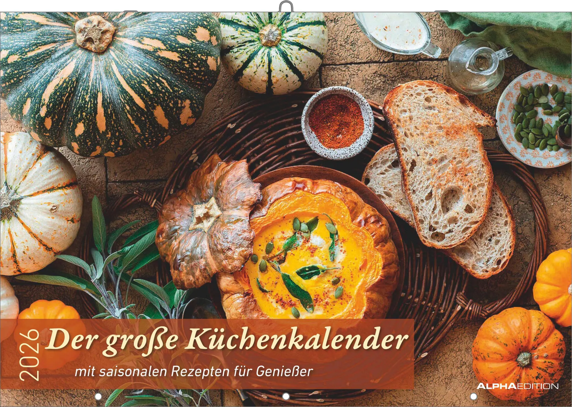 Cover: 4069095005822 | Der große Küchenkalender - mit saisonalen Rezepten für Genießer...