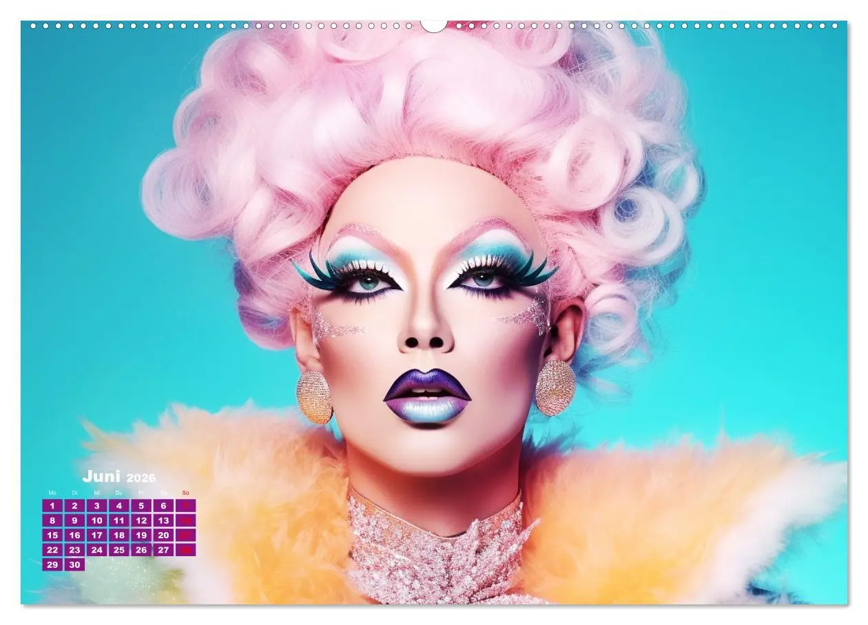 Bild: 9783457515822 | Drag Queens. Glamouröse und wunderschöne Drag-Kunst (Wandkalender...