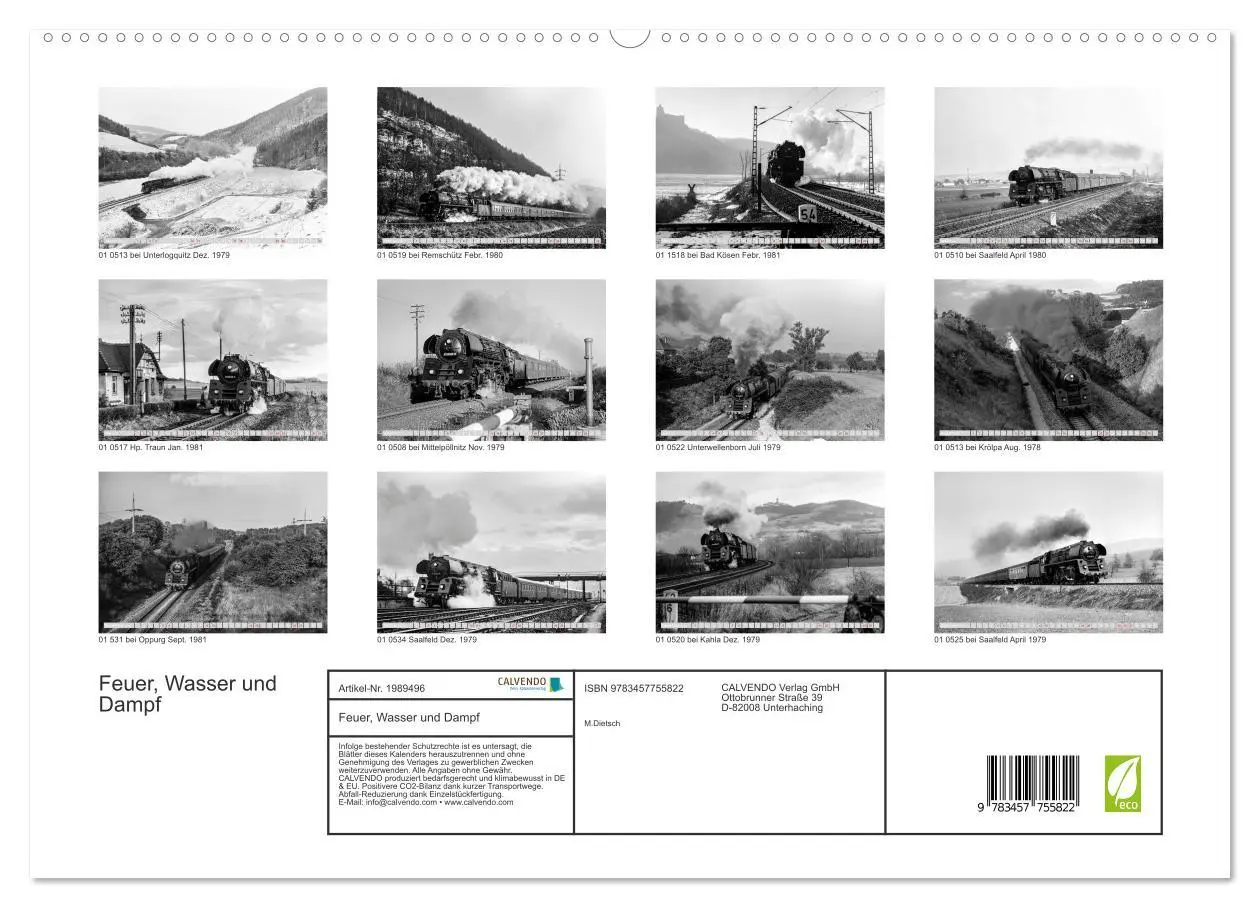 Bild: 9783457755822 | Feuer, Wasser und Dampf (hochwertiger Premium Wandkalender 2026 DIN...