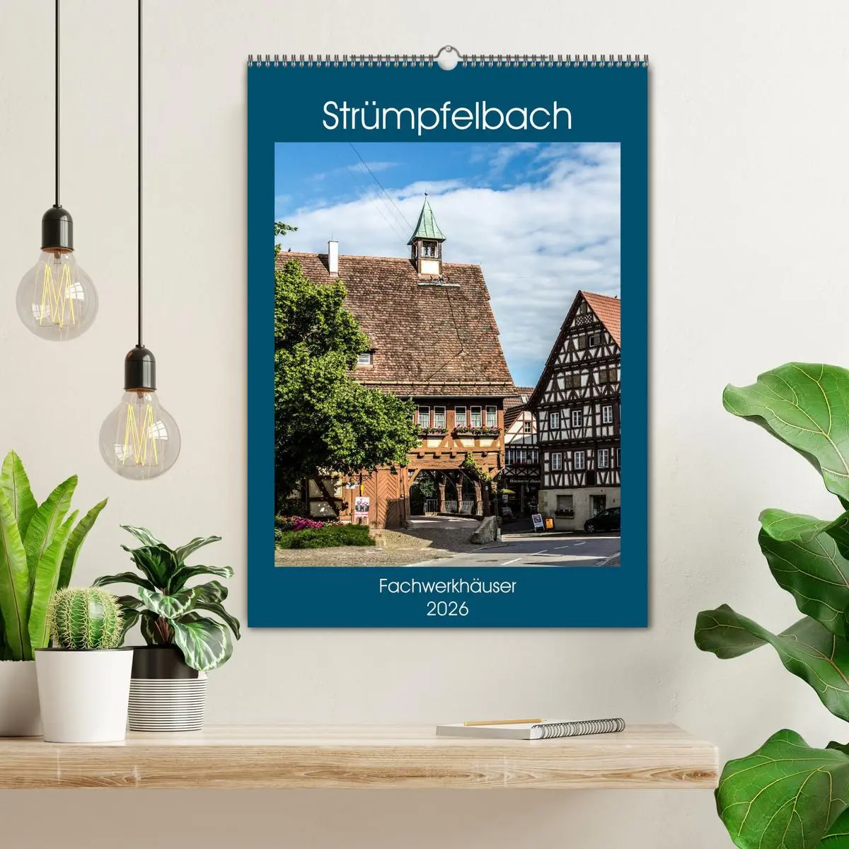 Bild: 9783516465822 | Strümpfelbach - Fachwerkhäuser (Wandkalender 2026 DIN A2 hoch),...