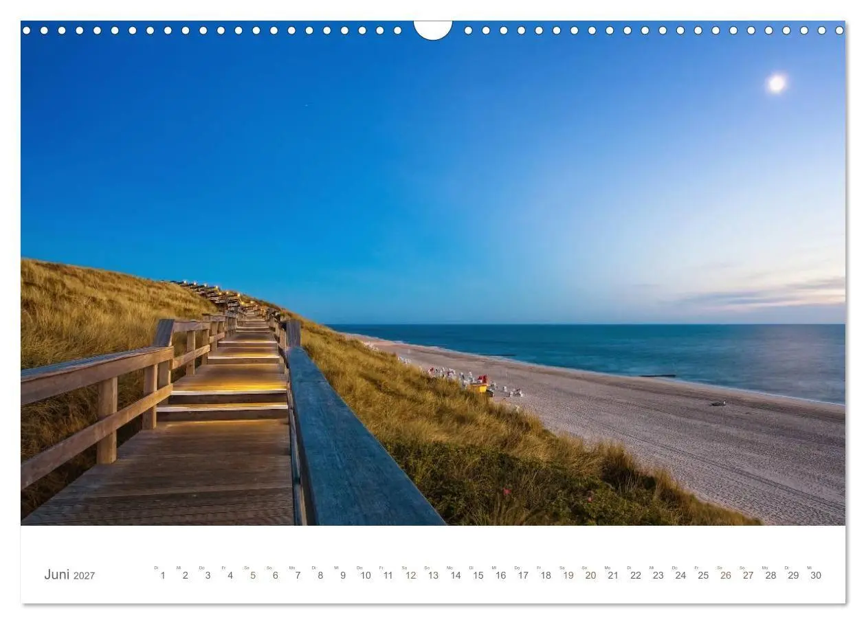 Bild: 9783594135822 | Stege &amp; Wege auf Sylt (Wandkalender 2027 DIN A3 quer), CALVENDO...