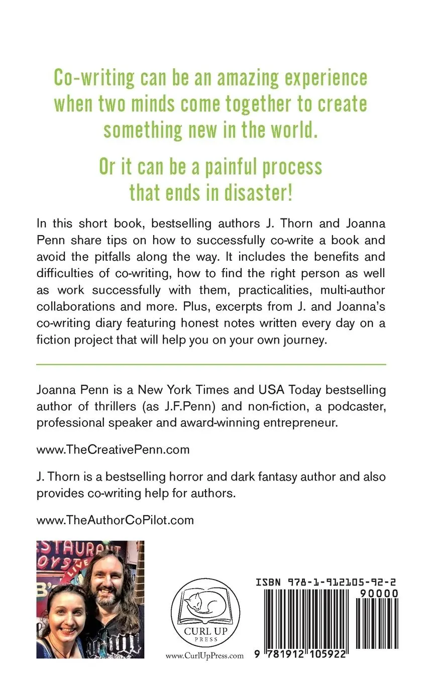 Rückseite: 9781912105922 | Co-writing a Book | Collaboration and Co-creation for Authors | Buch