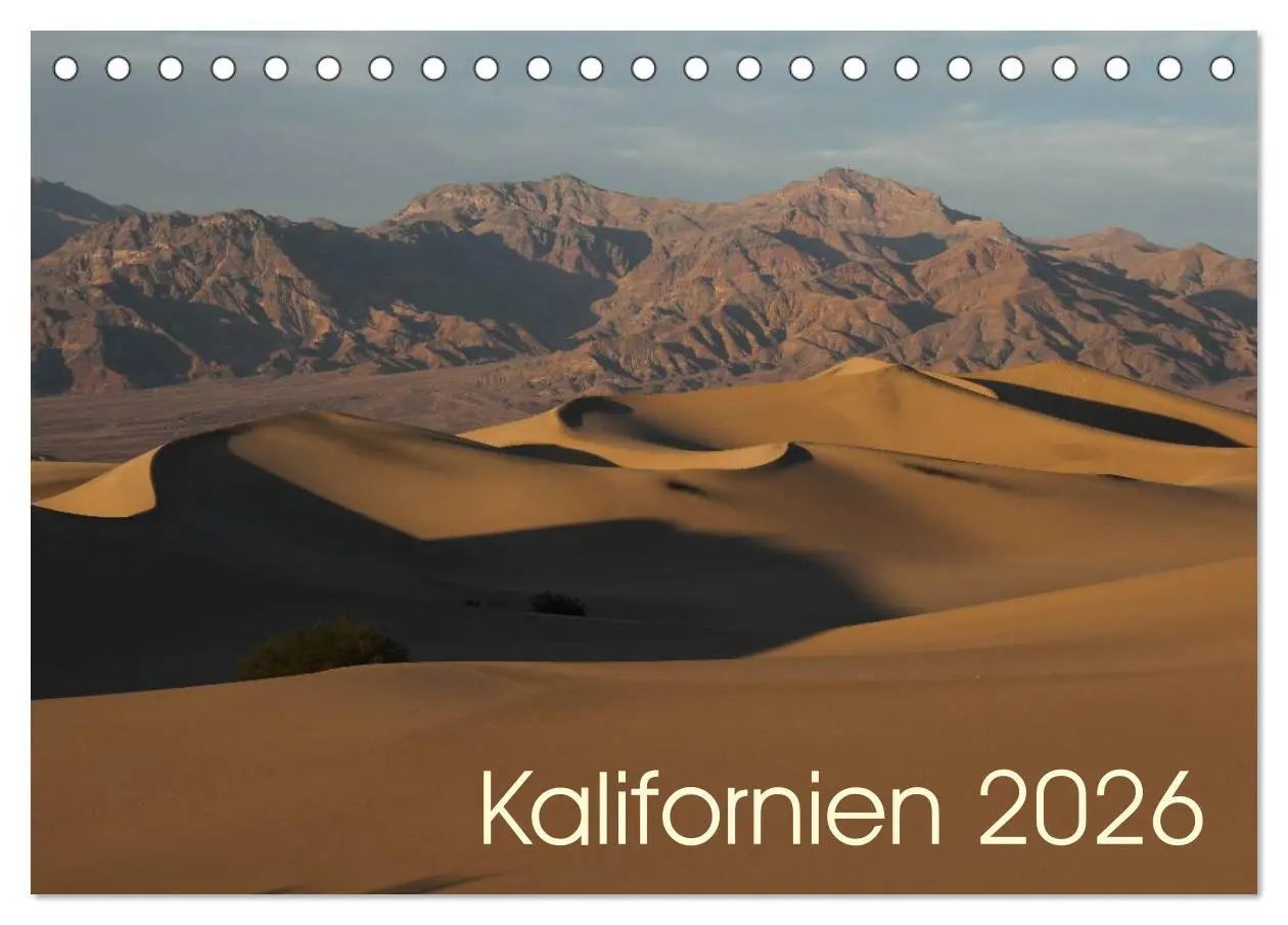 Cover: 9783516075922 | Kalifornien 2026 (Tischkalender 2026 DIN A5 quer), CALVENDO...