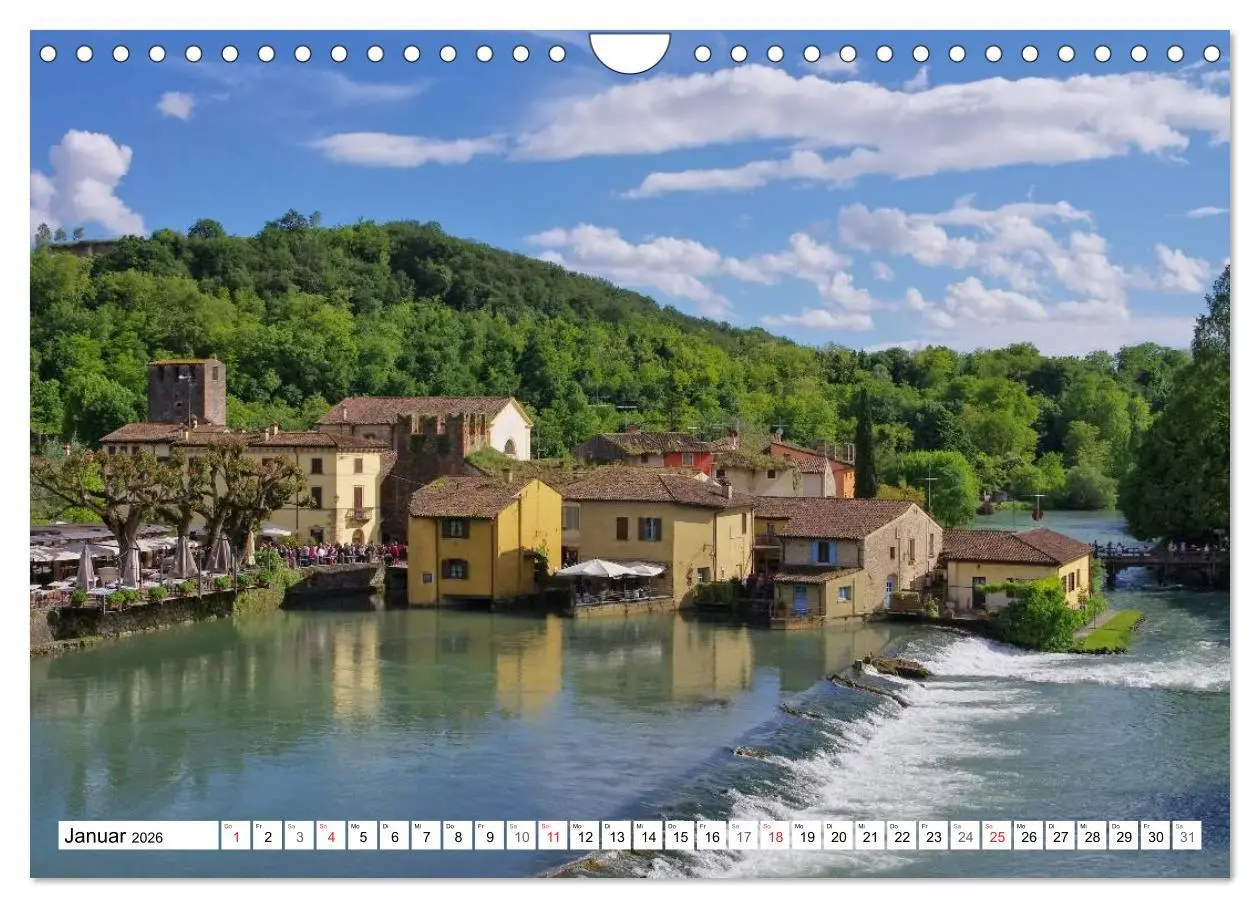 Bild: 9783516145922 | Venetien (Wandkalender 2026 DIN A4 quer), CALVENDO Monatskalender