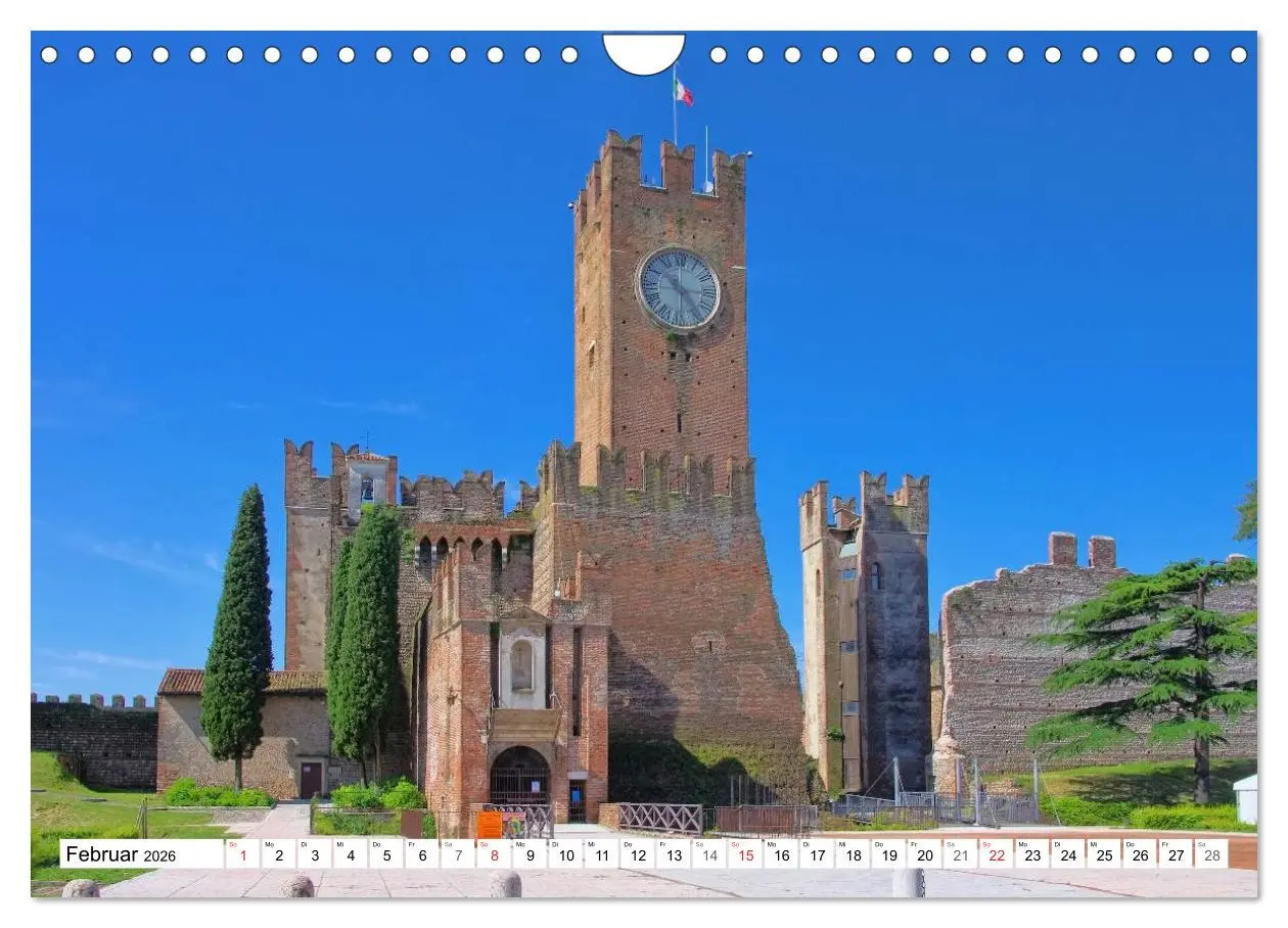 Bild: 9783516145922 | Venetien (Wandkalender 2026 DIN A4 quer), CALVENDO Monatskalender