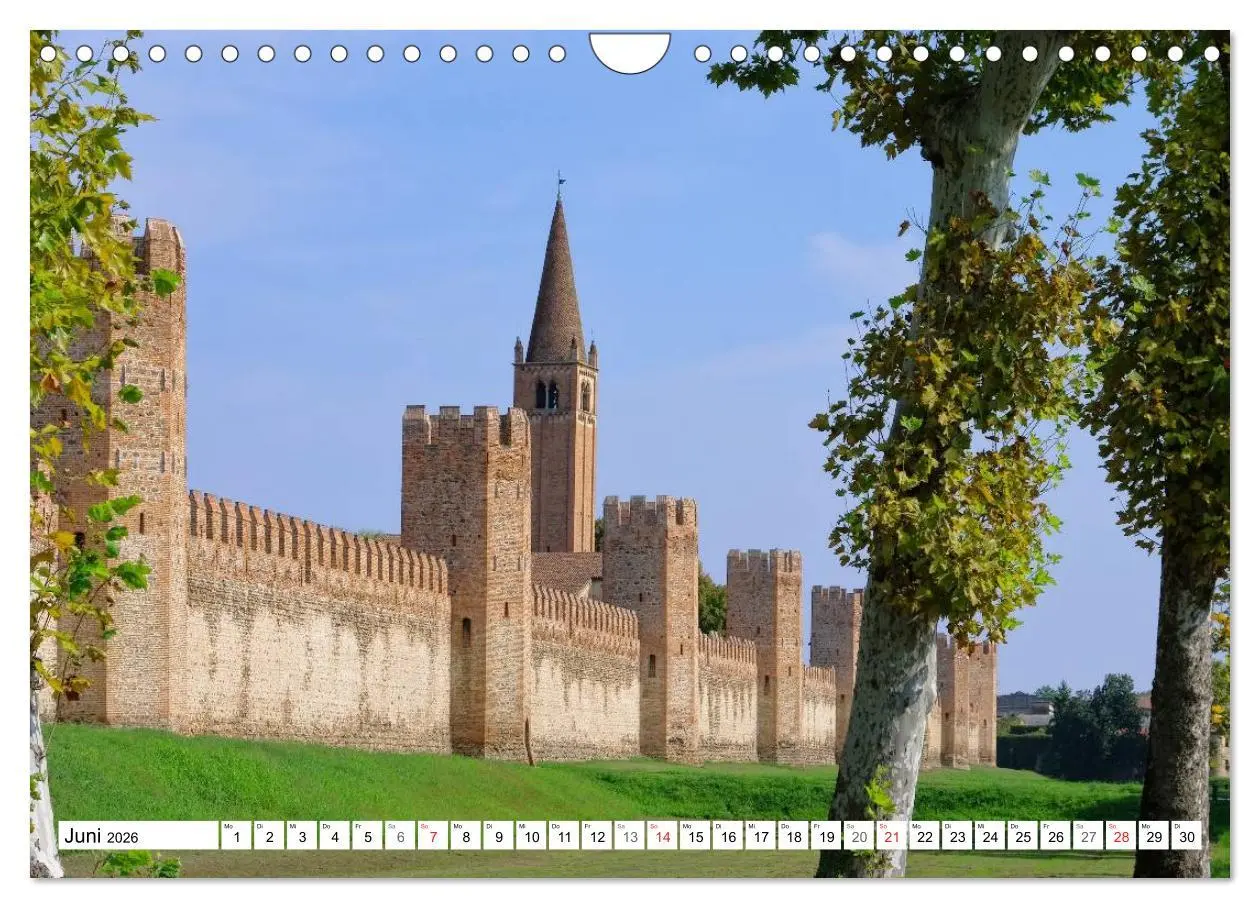 Bild: 9783516145922 | Venetien (Wandkalender 2026 DIN A4 quer), CALVENDO Monatskalender