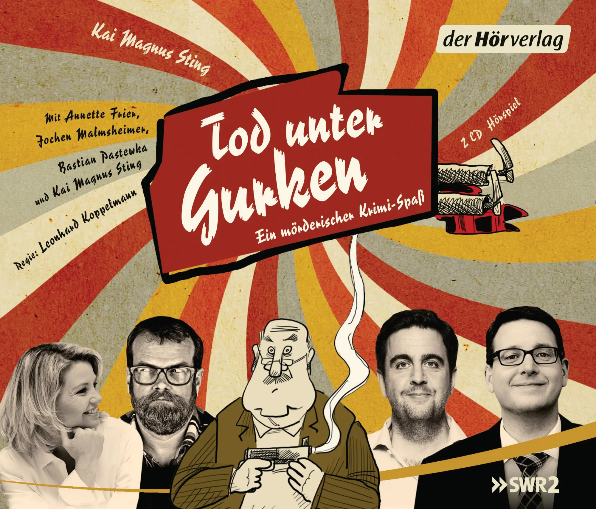 Cover: 9783844525922 | Tod unter Gurken | Ein mörderischer Krimi-Spaß | Kai Magnus Sting | CD