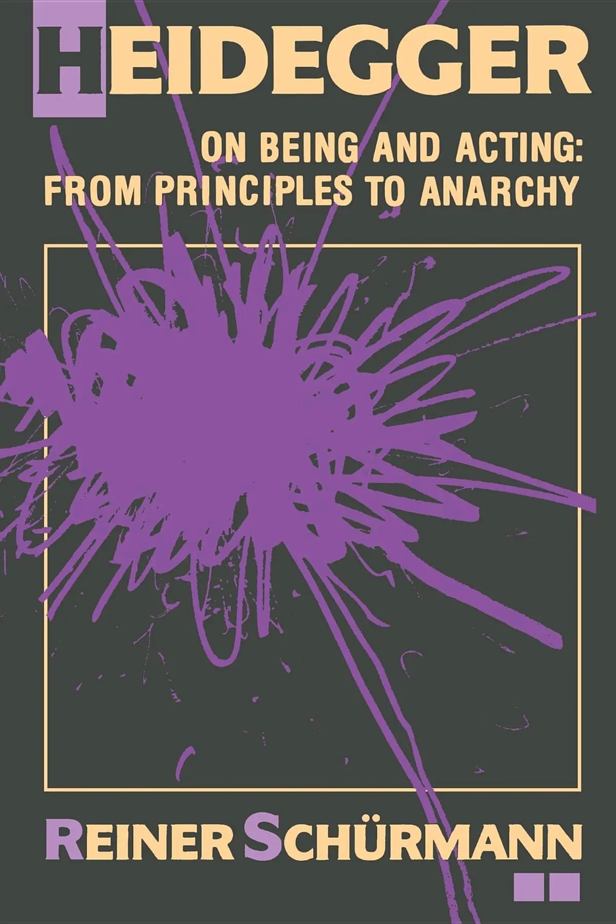 Cover: 9780253206022 | Heidegger on Being and Acting | From Principles to Anarchy | Schurmann