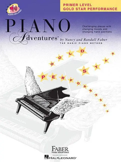 Cover: 9781616776022 | Piano Adventures - Gold Star Performance Book - Primer Level...
