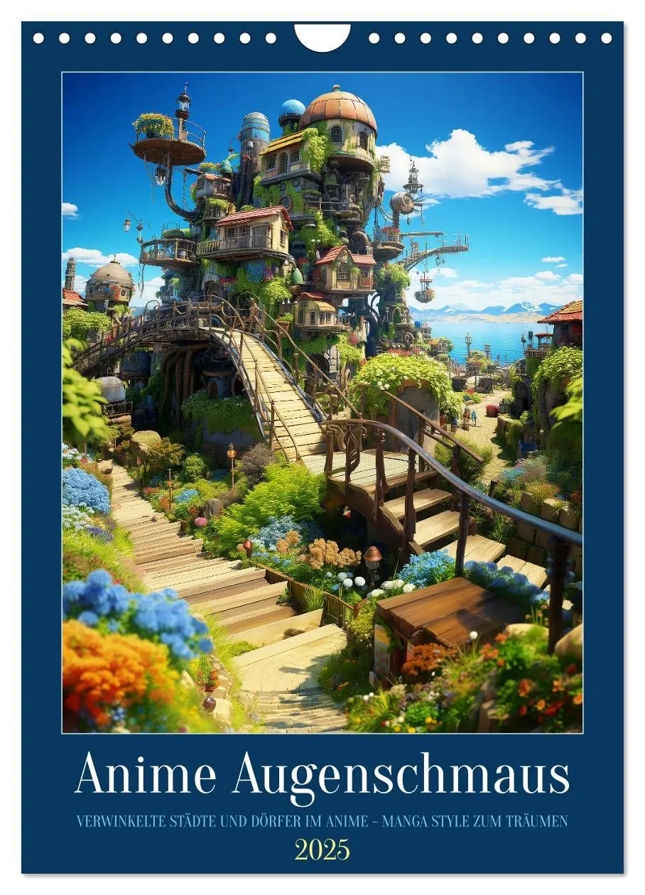 Cover: 9783435856022 | Anime Augenschmaus (Wandkalender 2025 DIN A4 hoch), CALVENDO...