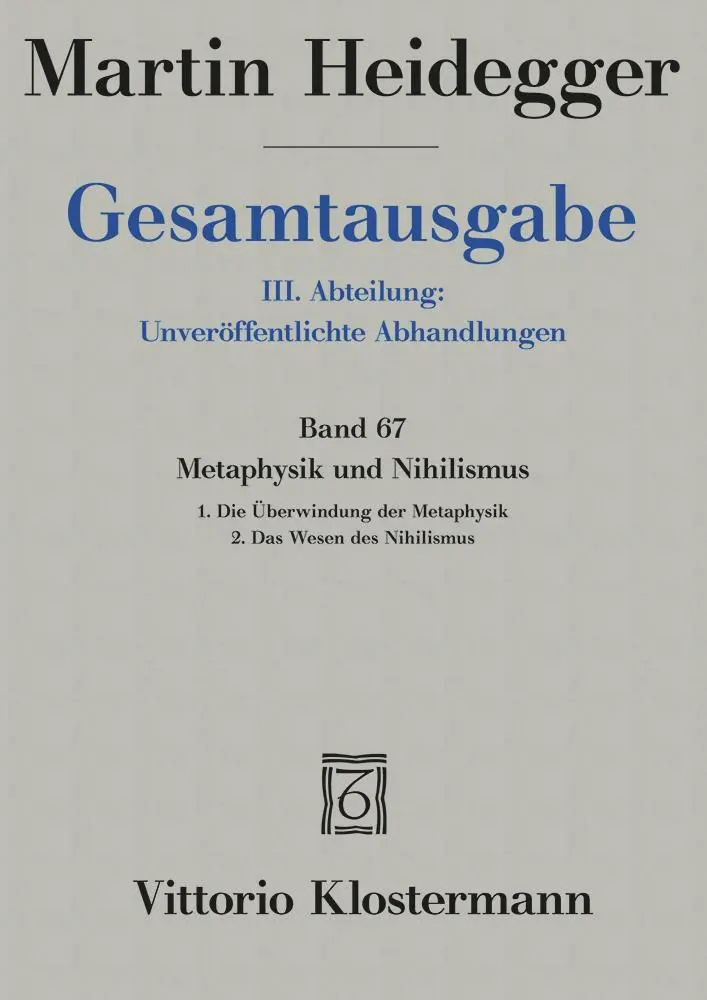 Cover: 9783465006022 | Gesamtausgabe. 4 Abteilungen / 3. Abt: Unveröffentlichte...