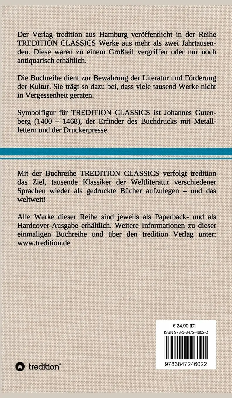 Rückseite: 9783847246022 | Die wunderbaren Abenteuer des Tartarin von Tarascon | Alphonse Daudet