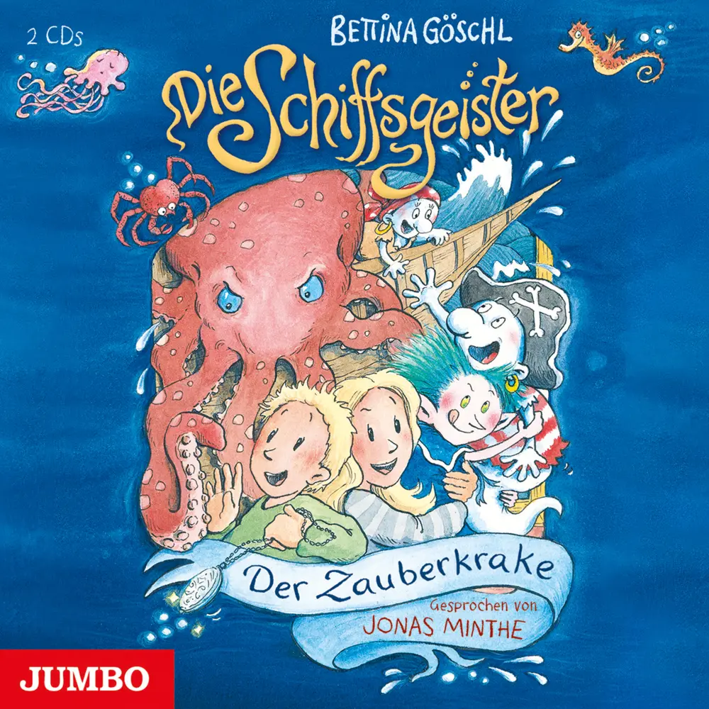 Cover: 4012144506122 | Die Schiffsgeister - Der Zauberkrake,2 Audio-CD | Bettina Göschl | CD