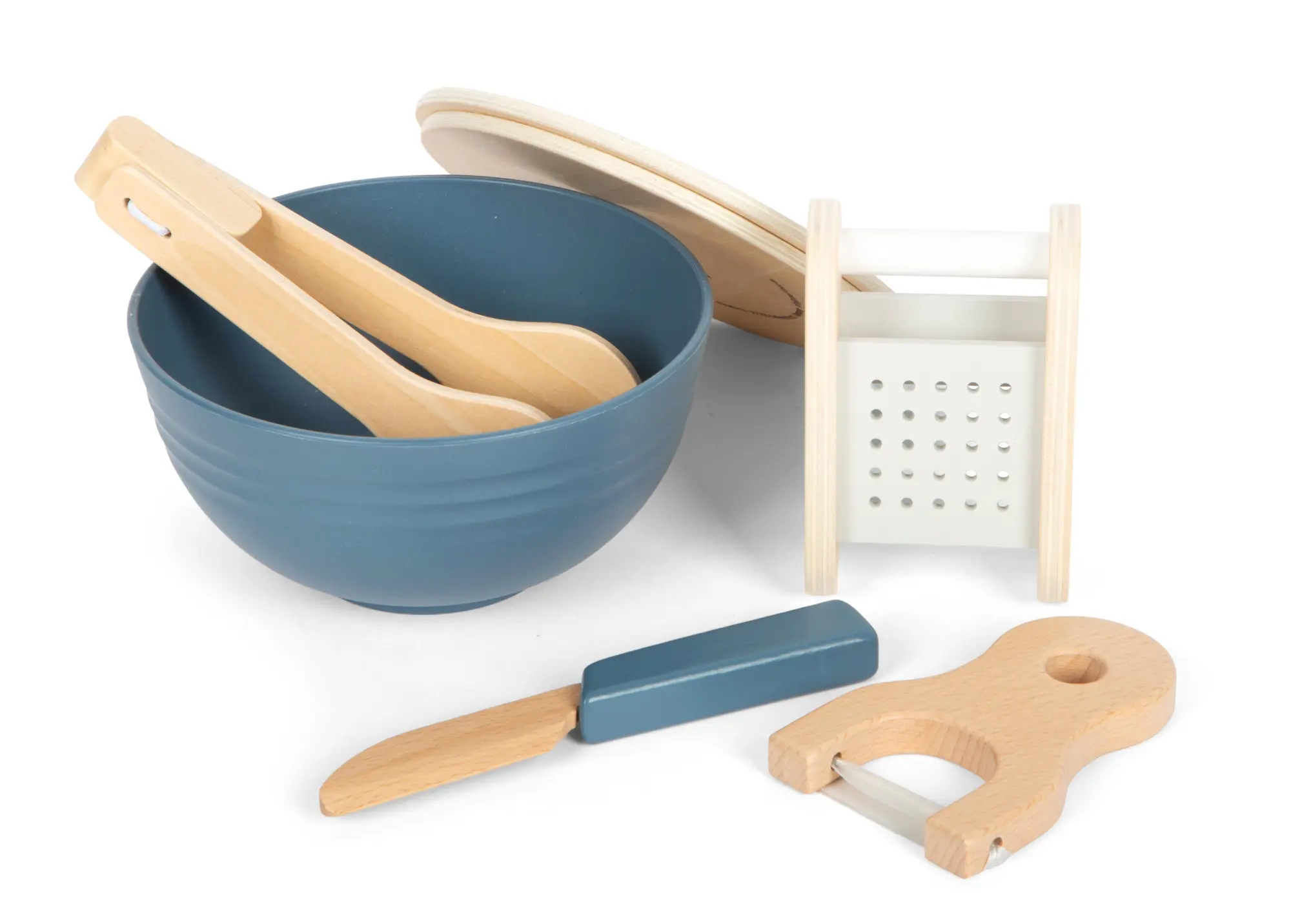 Bild: 4020972126122 | Schneide-Set Salat "fresh" | Bowlschüssel: ca. 15 x 15 x 8 cm | 12612