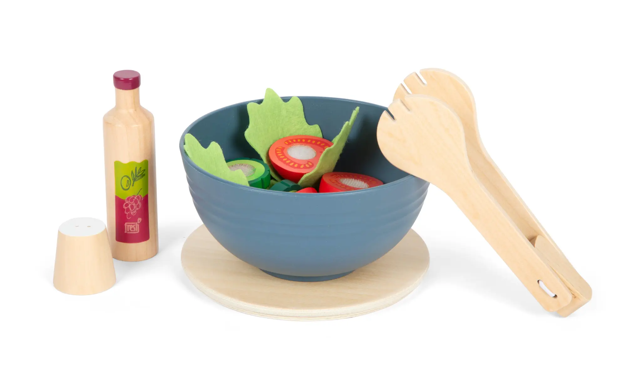 Bild: 4020972126122 | Schneide-Set Salat "fresh" | Bowlschüssel: ca. 15 x 15 x 8 cm | 12612