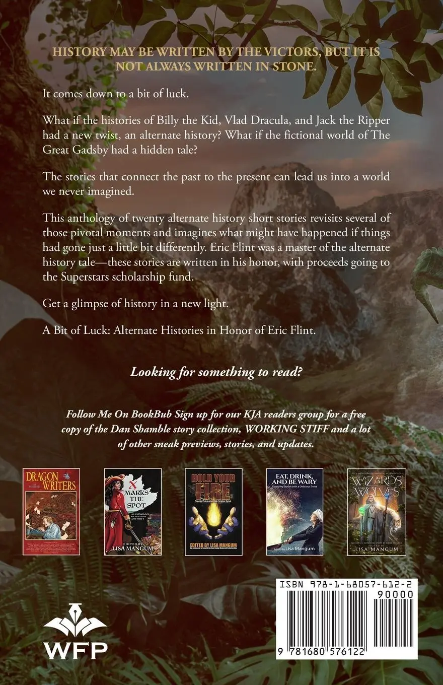 Rückseite: 9781680576122 | A Bit of Luck | Alternate Histories in Honor of Eric Flint | Buch