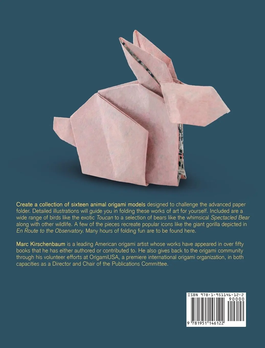 Rückseite: 9781951146122 | Advanced Origami Animals | Marc Kirschenbaum | Buch | Gebunden | 2020