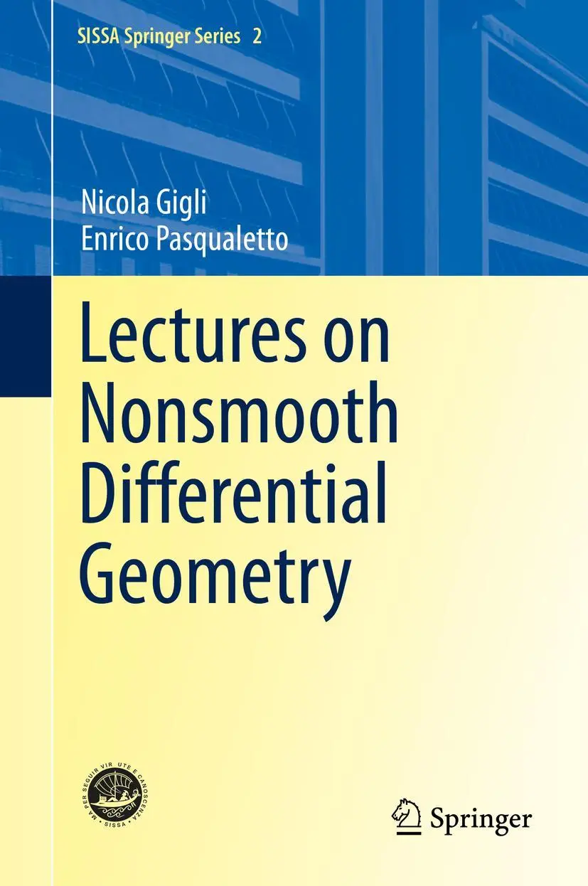 Cover: 9783030386122 | Lectures on Nonsmooth Differential Geometry | Nicola Gigli (u. a.)