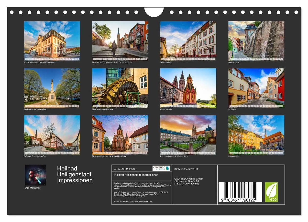 Bild: 9783457796122 | Heilbad Heiligenstadt Impressionen (Wandkalender 2026 DIN A4 quer),...