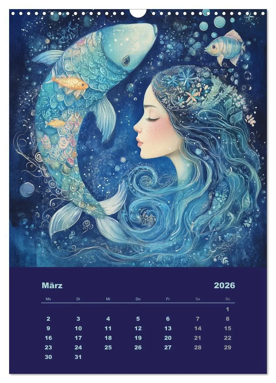 Bild: 9783516646122 | Göttinnen der Sterne - der weibliche Zodiac (Wandkalender 2026 DIN...
