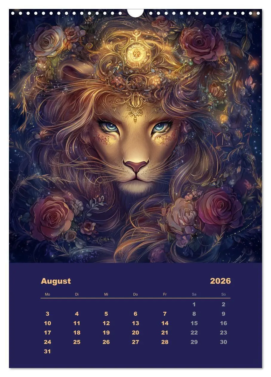 Bild: 9783516646122 | Göttinnen der Sterne - der weibliche Zodiac (Wandkalender 2026 DIN...